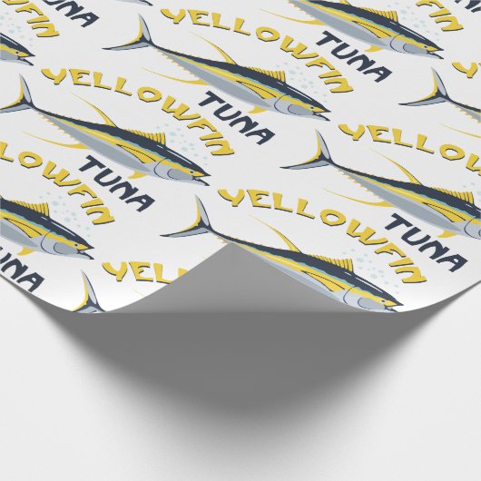 Thunfisch Geschenkpapier (Ecke)