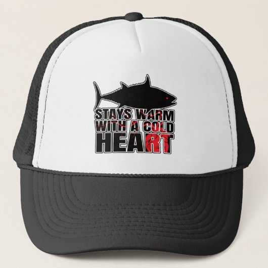 Thunfisch im Ozean - Geek Truckerkappe (Vorderseite)