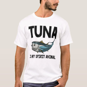 Thunfisch ist mein Geist, der von Offshore-Fischen T-Shirt