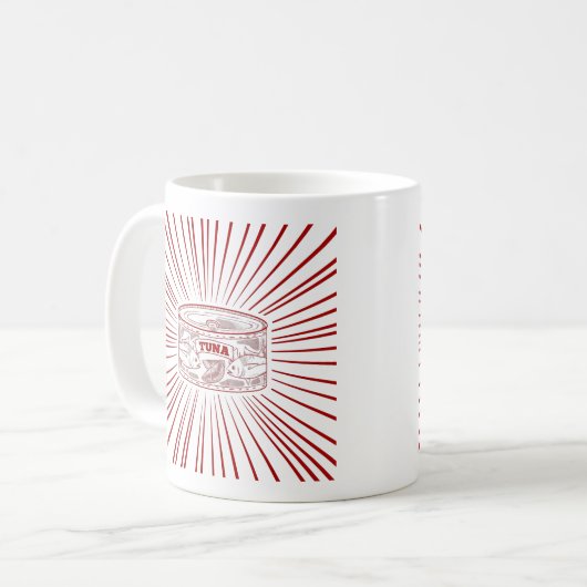 Thunfisch Kaffeetasse (Vorderseite Links)