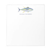 Thunfisch-Liebesgeschichten Notizblock (Vorderseite)