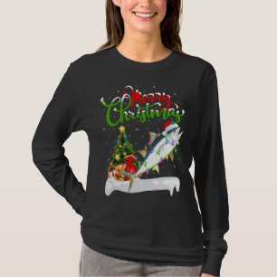 Thunfisch Lover Xmas Dekorationen Santa Tuna Chris T-Shirt