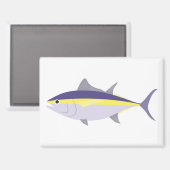 Thunfisch Magnet (Vorderseite/Rückseite)