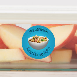 Thunfisch-Pasta-Bake-Labels Etiketten