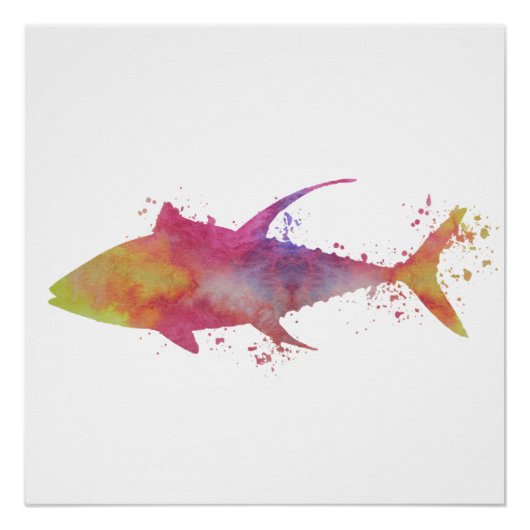 Thunfisch Poster (Vorderseite)