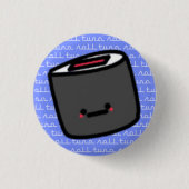 Thunfisch-Rollensushi Button (Vorderseite)