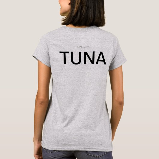 THUNFISCH-Shirt T-Shirt (Rückseite)