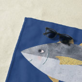 Thunfisch Strandtuch (Beispiel)