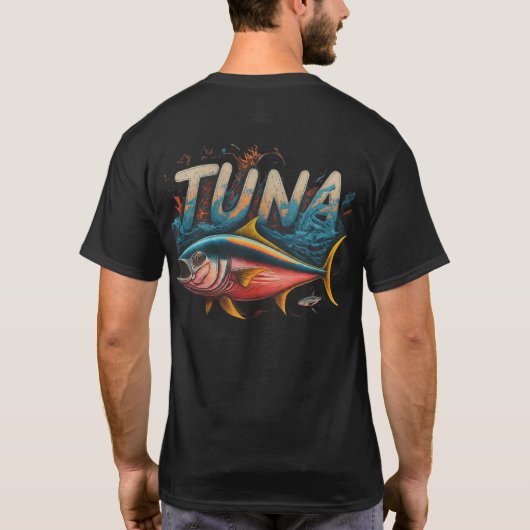 Thunfisch T-Shirt (Rückseite)