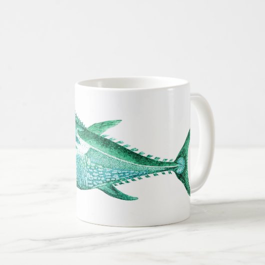 Thunfisch-Tasse Kaffeetasse (VorderseiteRechts)