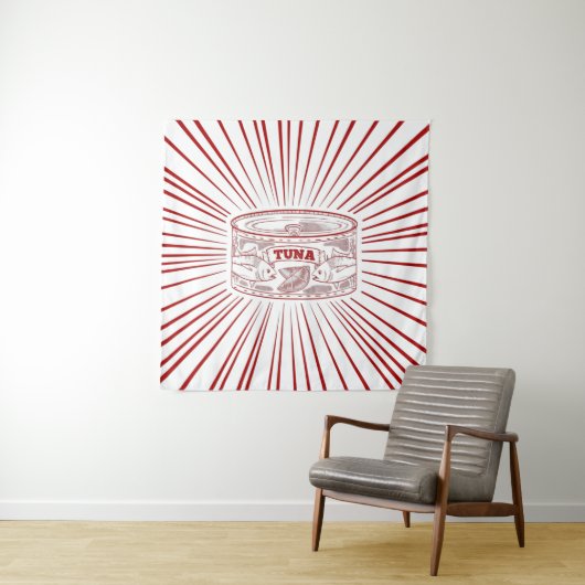 Thunfisch Wandteppich (Beispiel)