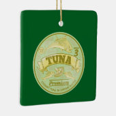 Thunfisch zum Pop von Dosenfisch Keramikornament (Rechts)