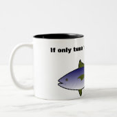 Thunfisch Zweifarbige Tasse (Links)