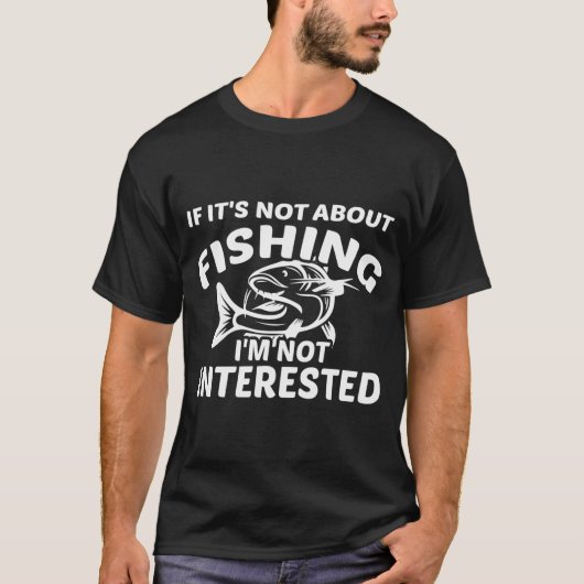 Thunfischangler Retro T-Shirt (Vorderseite)