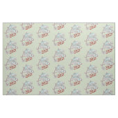 Thunfische, die eine Dose abwerfen Stoff (Fat Quarter (45,7 x 55,9 cm))