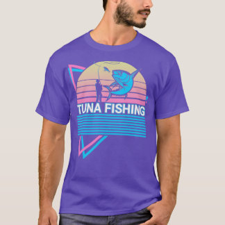 Thunfischfang Fischer Retro T-Shirt