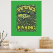Thunfischfang Poster (Küche)