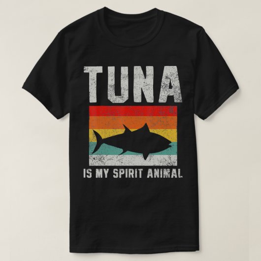 Thunfischfang - Retro Vintag T-Shirt (Design vorne)