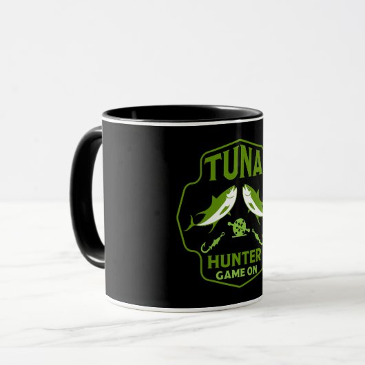 Thunfischfang Tasse (Vorderseite Links)