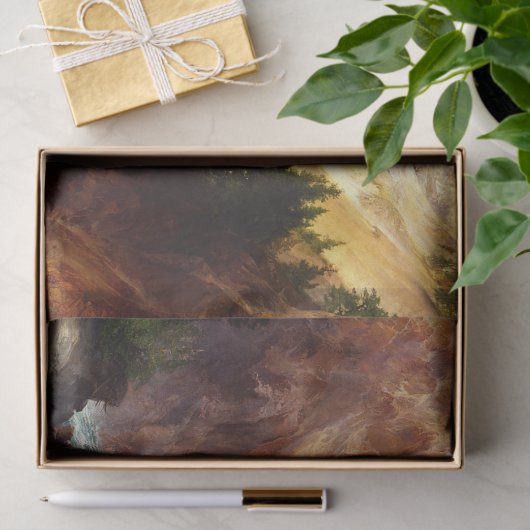 Thunfischpapier für den Wasserfall des Yellowstone Seidenpapier (Geschenk)