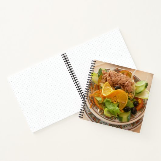 Thunfischsalat-Food-Notebook Notizbuch (Innenseite)