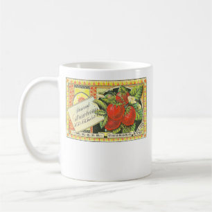 Thurber konservierte Erdbeeren Kaffeetasse