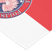 Thurber Texas Polnischer Adler Kurzer Tischläufer (Ecke)