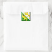 Thurgau Flag Gem Runder Aufkleber (Tasche)