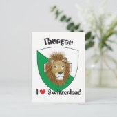 Thurgau Schweiz Postkarte (Stehend Vorderseite)