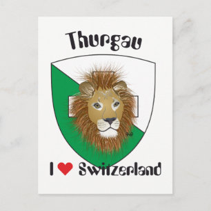 Thurgau Schweiz Postkarte