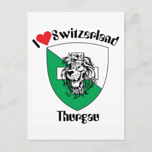 Thurgau Schweiz Postkarte