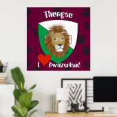 Thurgau Schweiz Schweiz Poster (Heimbüro)