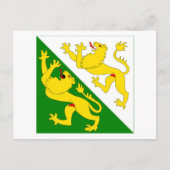 Thurgauer Flagge Postkarte (Vorderseite)