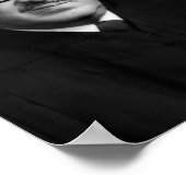 Thurgood Marshall Portrait - 1970 Poster (Ecke)