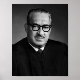 Thurgood Marshall Portrait - 1970 Poster