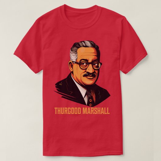 Thurgood Marshall T-Shirt (Design vorne)