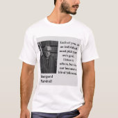 Thurgood Marshall Zitat T-Shirt (Vorderseite)