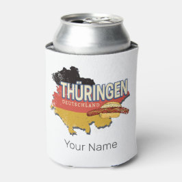 Thüringen Deutschland Retro Bundesstaatlicher Staa Dosenkühler