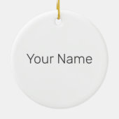 Thüringen Deutschland Retro Bundesstaatlicher Staa Keramik Ornament (Hinten)