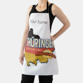 Thüringen Deutschland Retro Bundesstaatlicher Staa Schürze (InSitu)