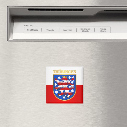 Thüringen (Thüringen) COA Magnet (In Situ (Geschirrspüler))