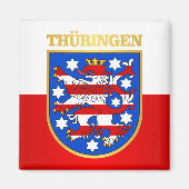 Thüringen (Thüringen) COA Magnet (Vorne)