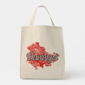 Thüringen Tragetasche (Rückseite)