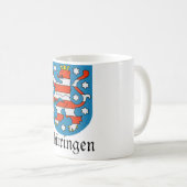 Thüringen Wappen Wappen Kaffeetasse (VorderseiteRechts)