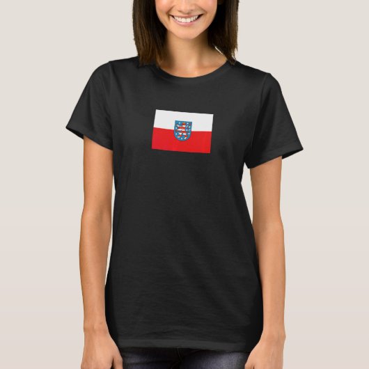 Thüringer Flagge T-Shirt (Vorderseite)