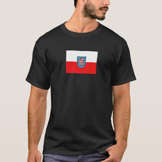 Thüringer Flagge T-Shirt (Vorderseite)