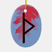 Thurisaz Viking Rune Ornament - Verteidigung! (Vorne)