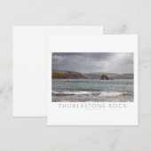 Thurlestone Rock Feiertagskarte (Vorne/Hinten)