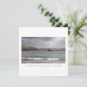 Thurlestone Rock Feiertagskarte (Stehend Vorderseite)