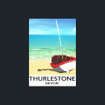 Thurlestone South Devon Reiseplakat Leinwanddruck<br><div class="desc">Thurlestone South Devon Beach Reiseplakat drucken.</div>